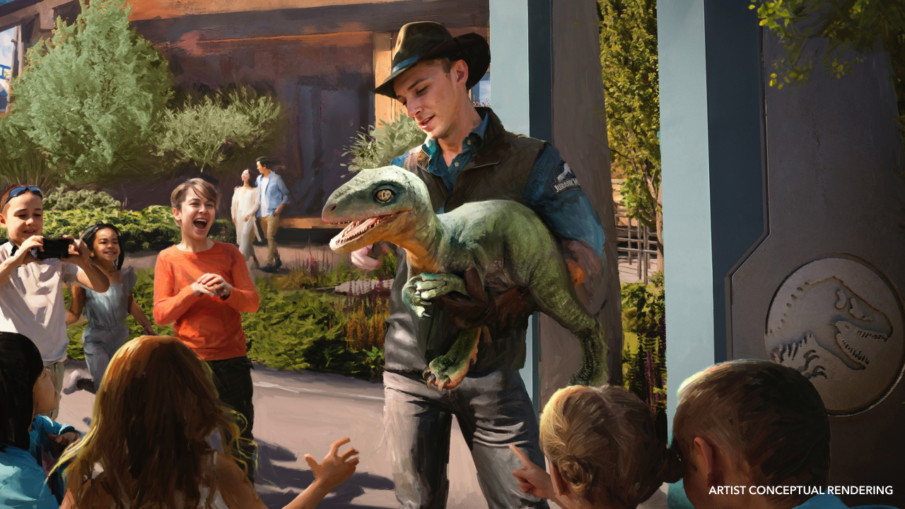 Jurassic World Adventure Camp rendering 2