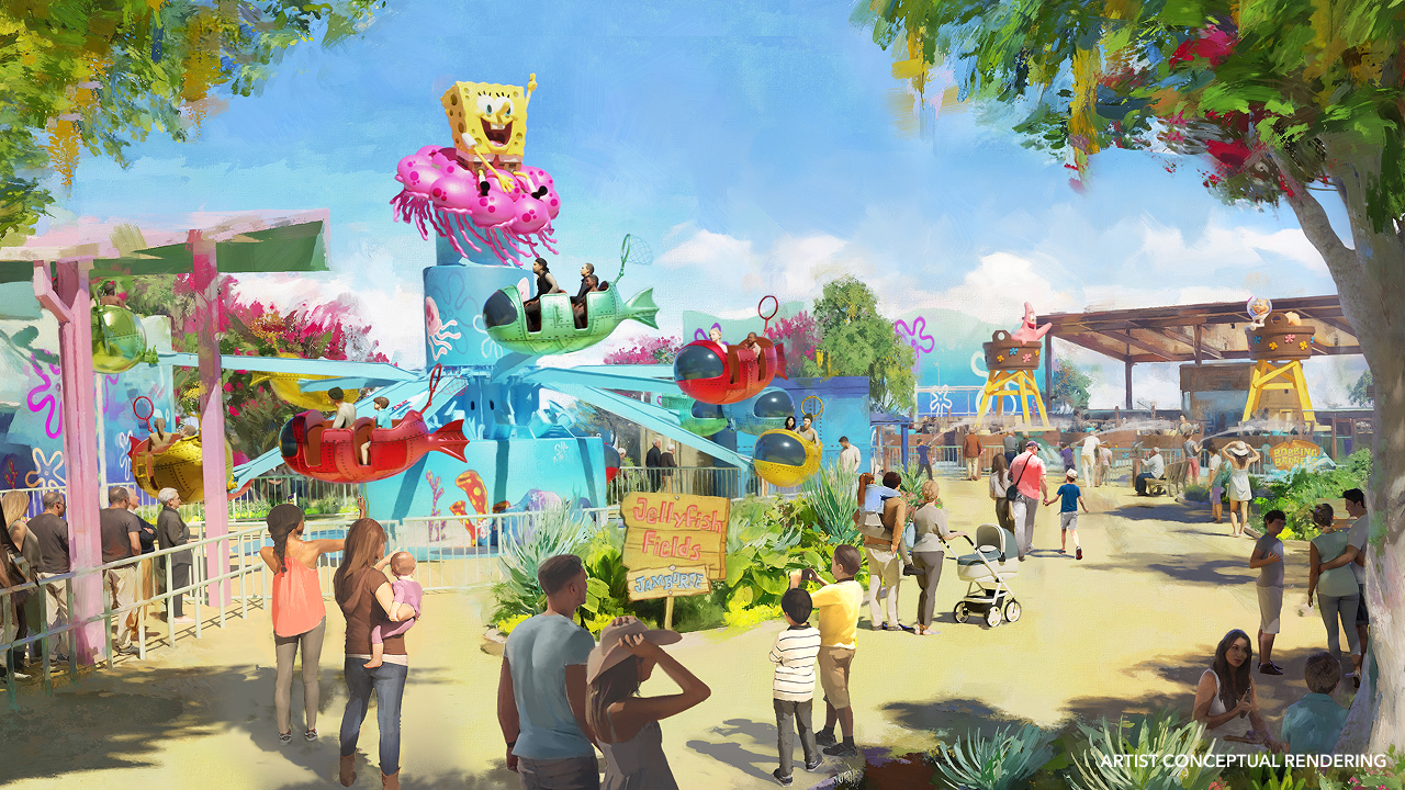 Nickelodeon's SpongeBob SquarePants Bikini Bottom rendering 1
