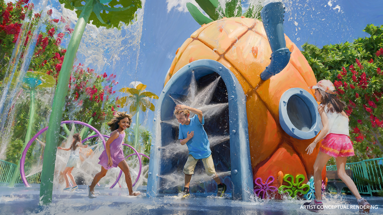 Nickelodeon's SpongeBob SquarePants Bikini Bottom rendering 2