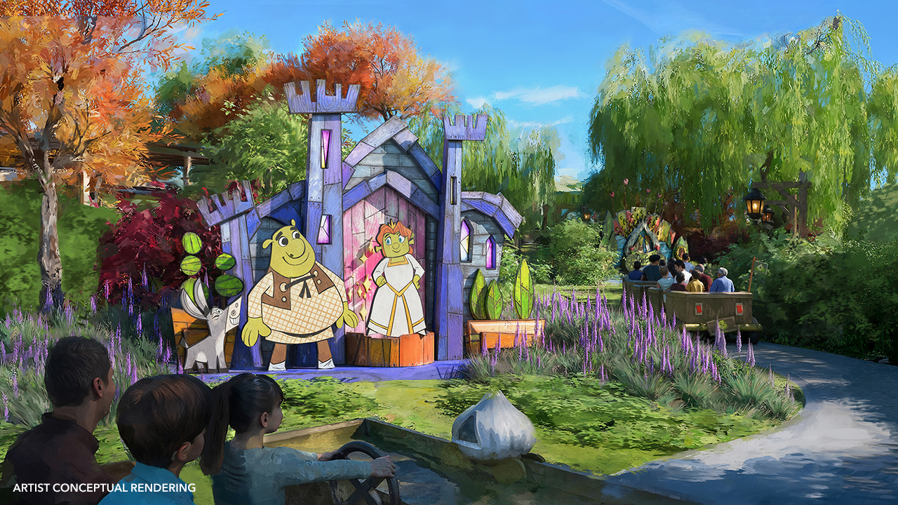 You’re personally invited to DreamWorks’ Shrek’s Swamp: a waterlogged paradise featuring tons of fun for little ogres and dragons.