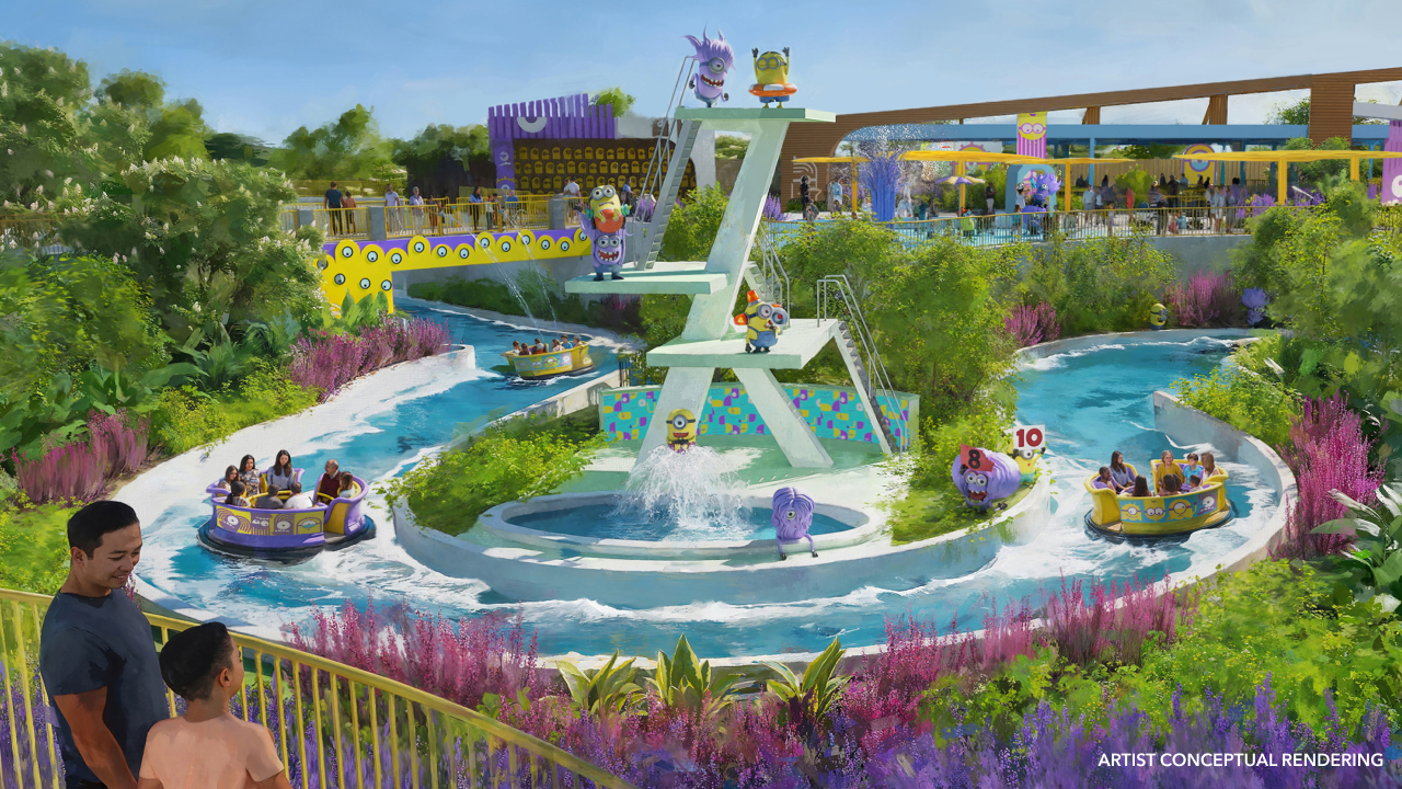 Illumination's Minions vs. Minions Bello Bay Club rendering 2