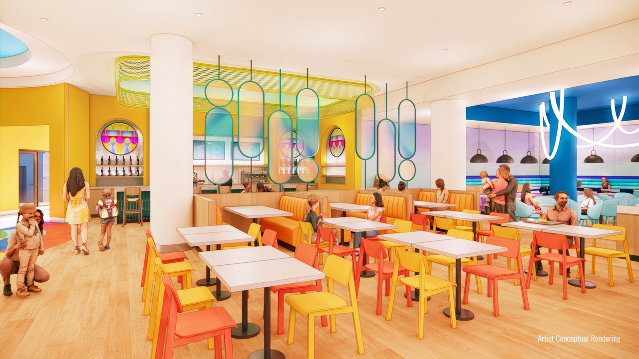 Curiosity Café at Universal Kids Resort