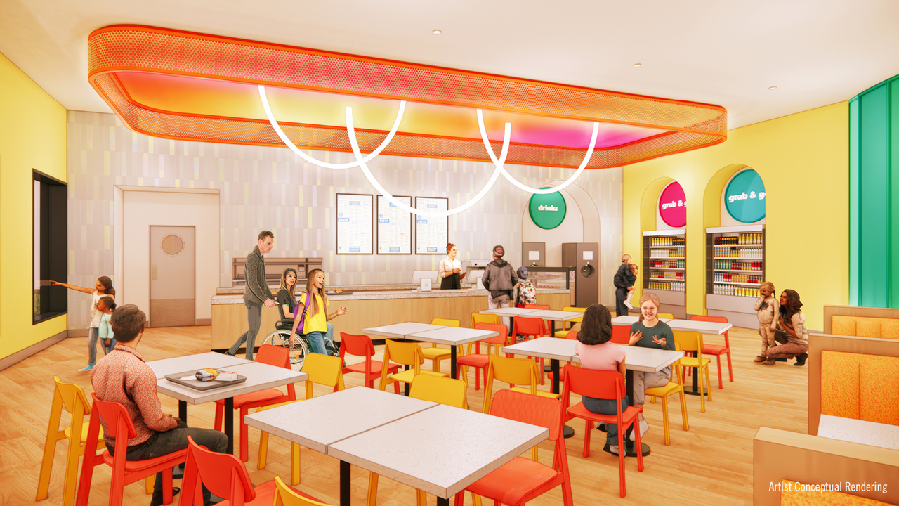 Curiosity Café at Universal Kids Resort