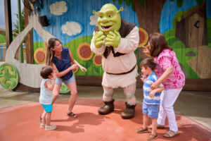 Guests meet Shrek