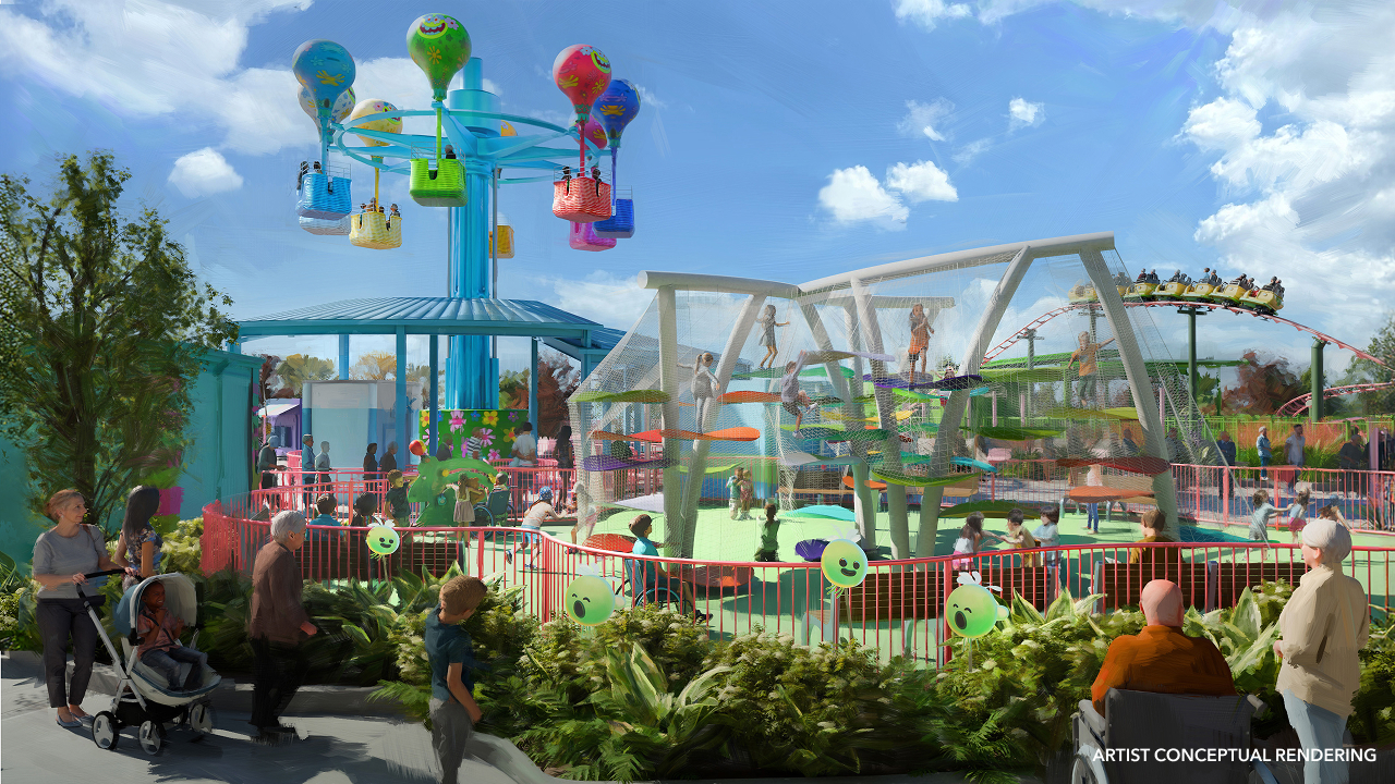 DreamWorks TrollFest Rendering