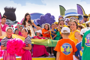 Universal Kids Resort hosted a kid-tastic celebration emceed by Laila Lockhart Kraner – who plays “Gabby” in DreamWorks’ “Gabby’s Dollhouse.”