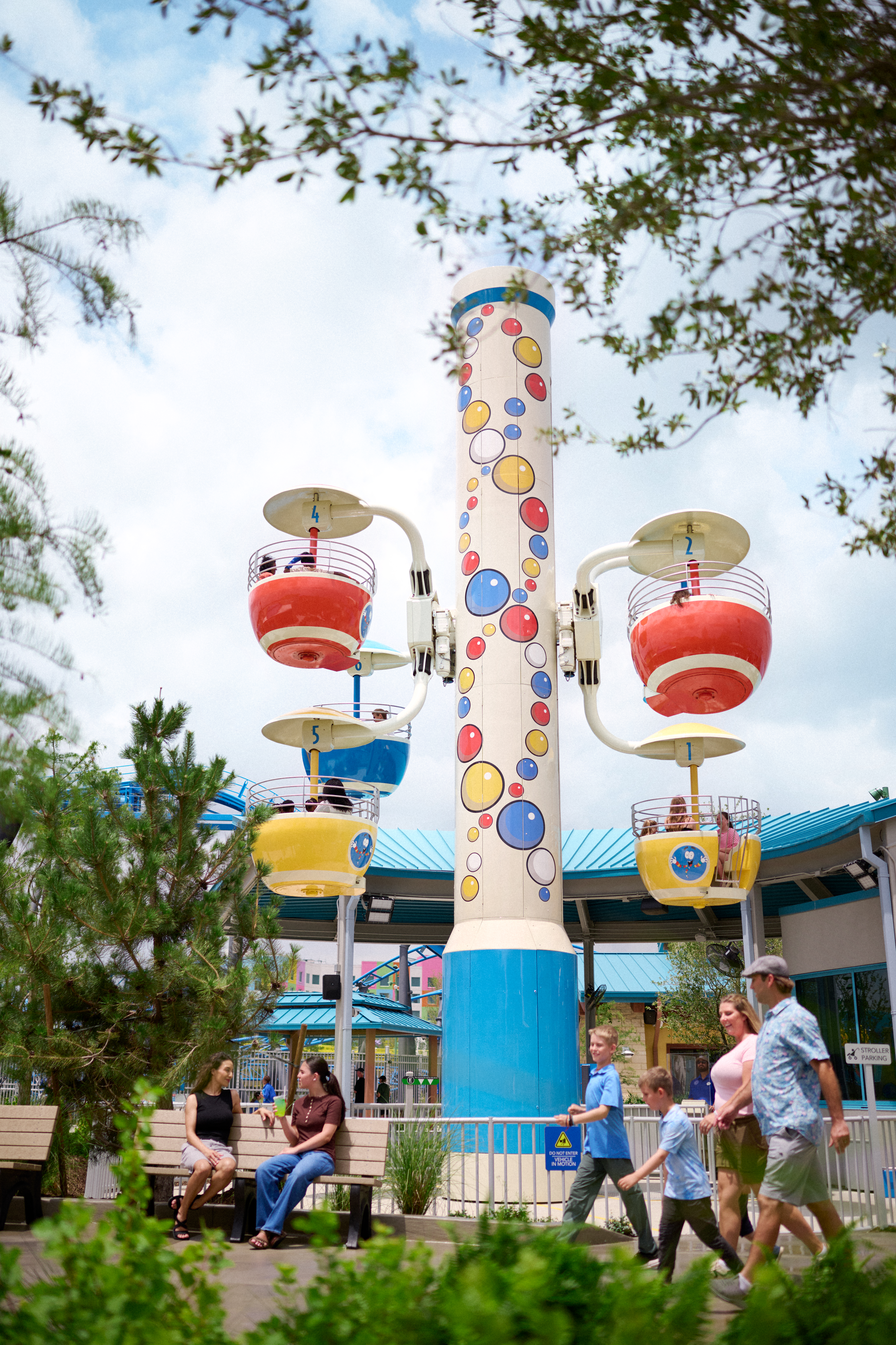 Mr. DNA’s Double Helix Spin takes families on a twisting and turning journey.